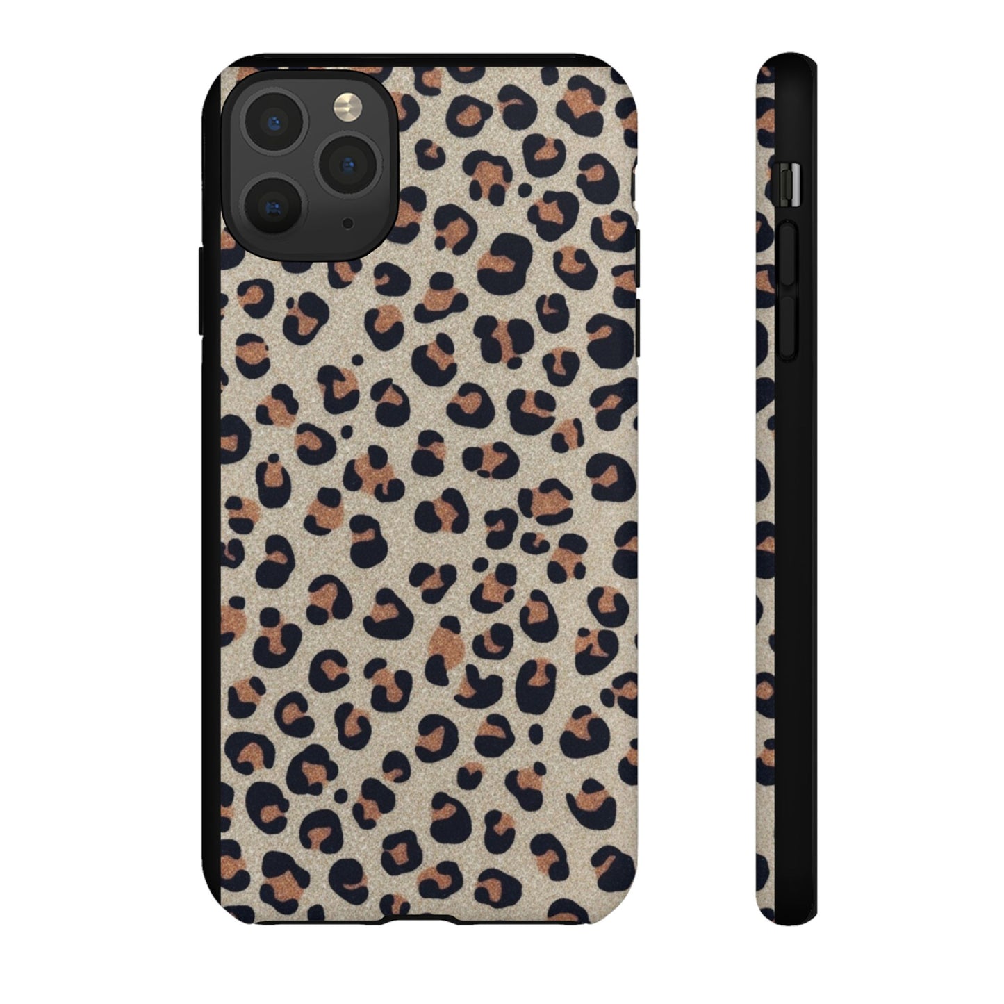 Leopard glitter Stylish Phone Case - Tough Cases with Chic Leopard Print Design, Animal Print Case, Trendy Cell Cover, Gifts for Her, Fashionable Tech [...]