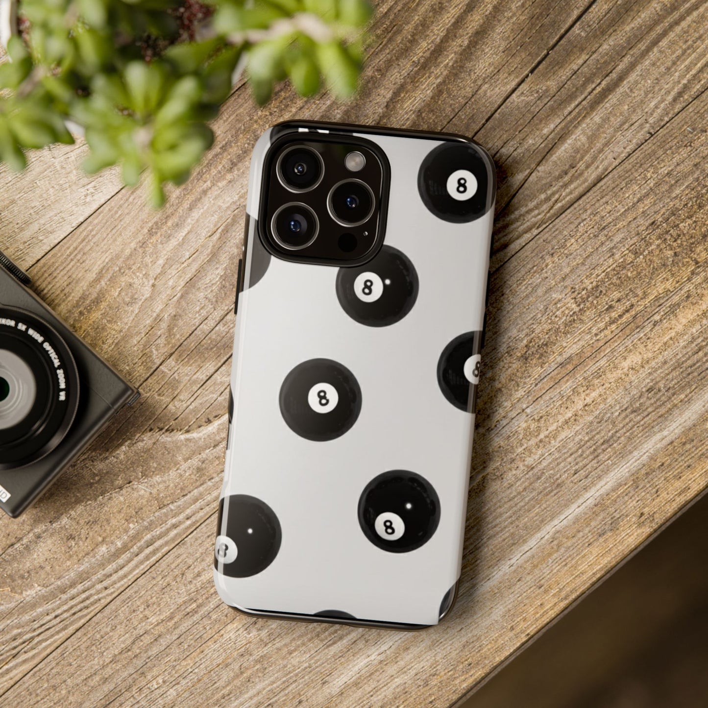 8-Ball case Design, Fun Gift , Durable Protection, Unique Accessory for Every Occasion