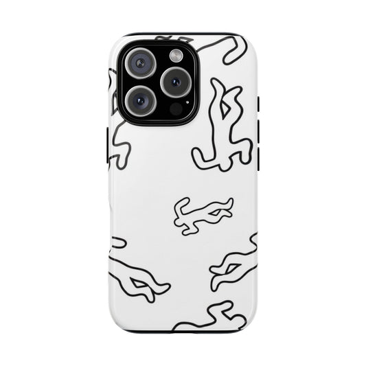 Chalk outline scene  Tough case Protectors, Trendy Cell Phone Cover, Unique Gift for Him or Her, Modern Art Accessory, Fun Design for All [...]