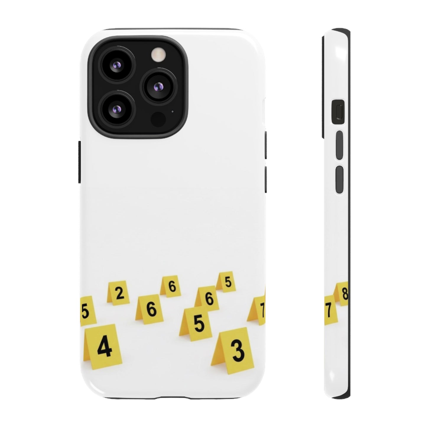 Scene marker Phone Case, Tough Protective Cover, Unique Gift for Detectives, Police Officers, Halloween, Funny Gift