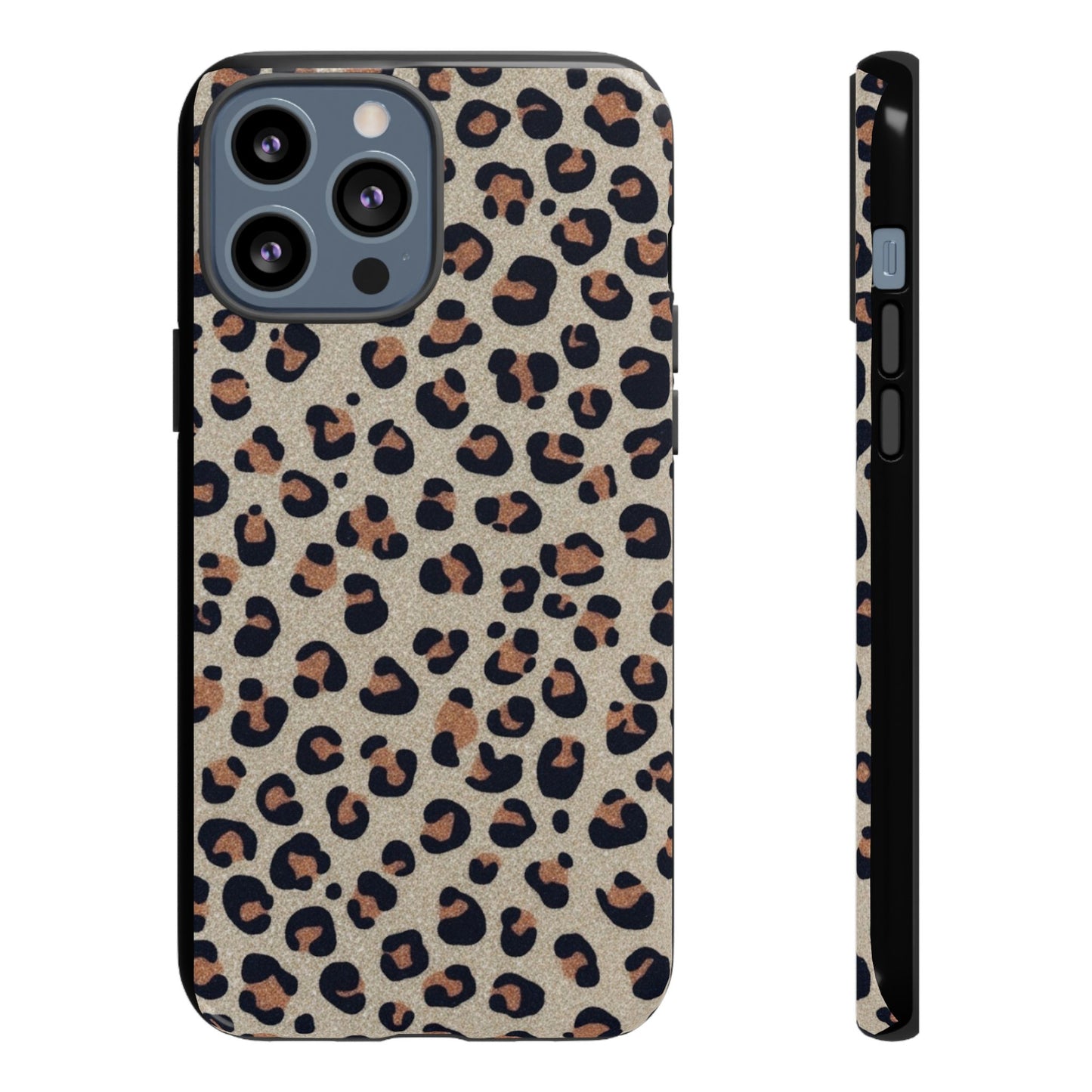 Leopard glitter Stylish Phone Case - Tough Cases with Chic Leopard Print Design, Animal Print Case, Trendy Cell Cover, Gifts for Her, Fashionable Tech [...]