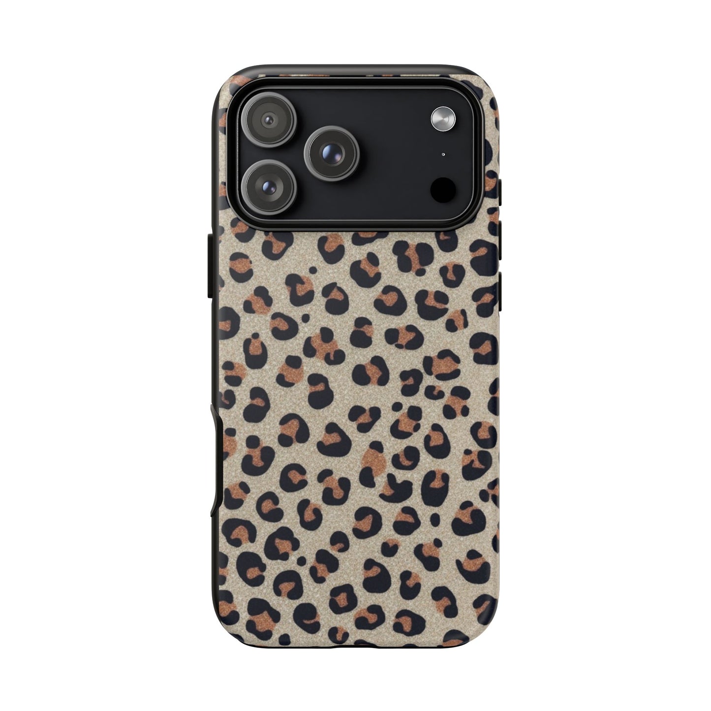 Leopard glitter Stylish Phone Case - Tough Cases with Chic Leopard Print Design, Animal Print Case, Trendy Cell Cover, Gifts for Her, Fashionable Tech [...]