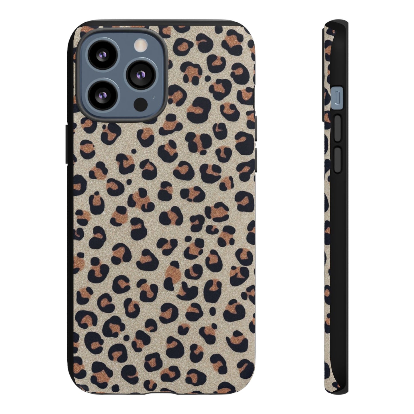 Leopard glitter Stylish Phone Case - Tough Cases with Chic Leopard Print Design, Animal Print Case, Trendy Cell Cover, Gifts for Her, Fashionable Tech [...]