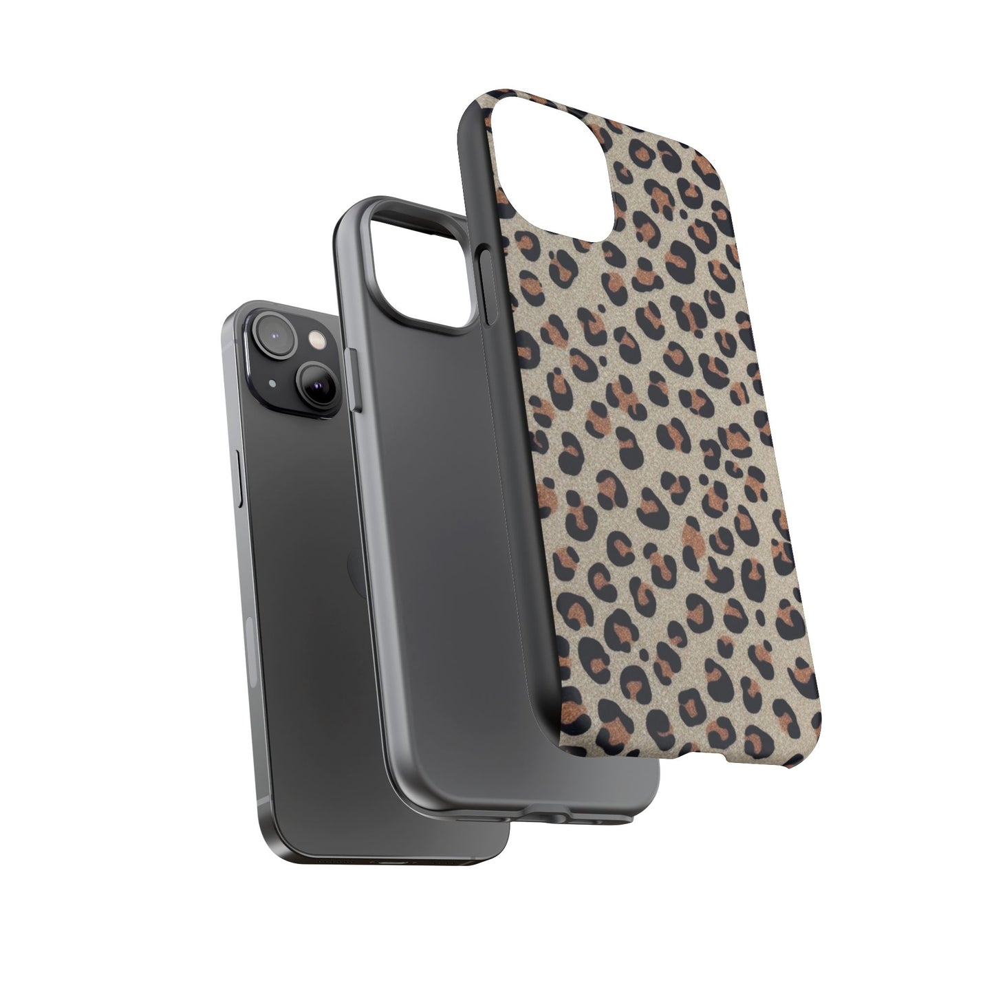 Leopard glitter Stylish Phone Case - Tough Cases with Chic Leopard Print Design, Animal Print Case, Trendy Cell Cover, Gifts for Her, Fashionable Tech [...]