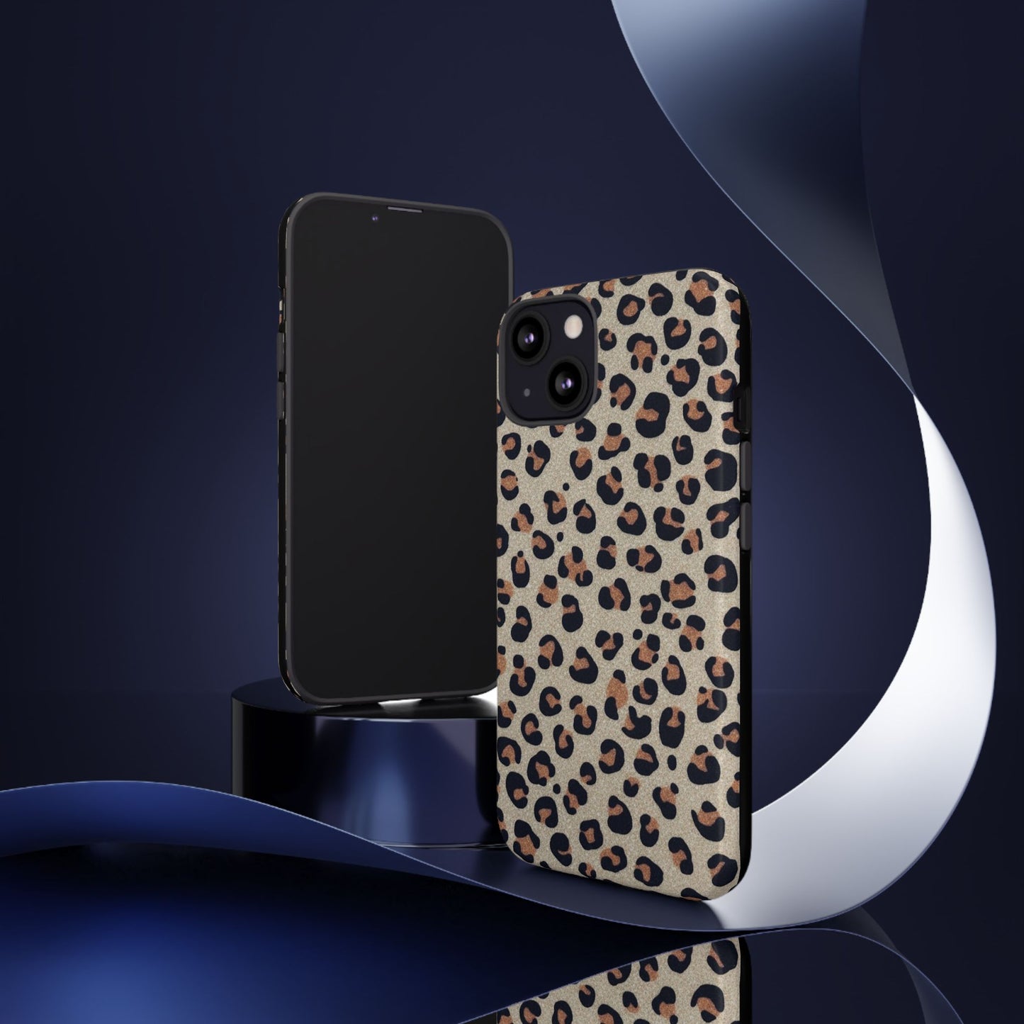 Leopard glitter Stylish Phone Case - Tough Cases with Chic Leopard Print Design, Animal Print Case, Trendy Cell Cover, Gifts for Her, Fashionable Tech [...]