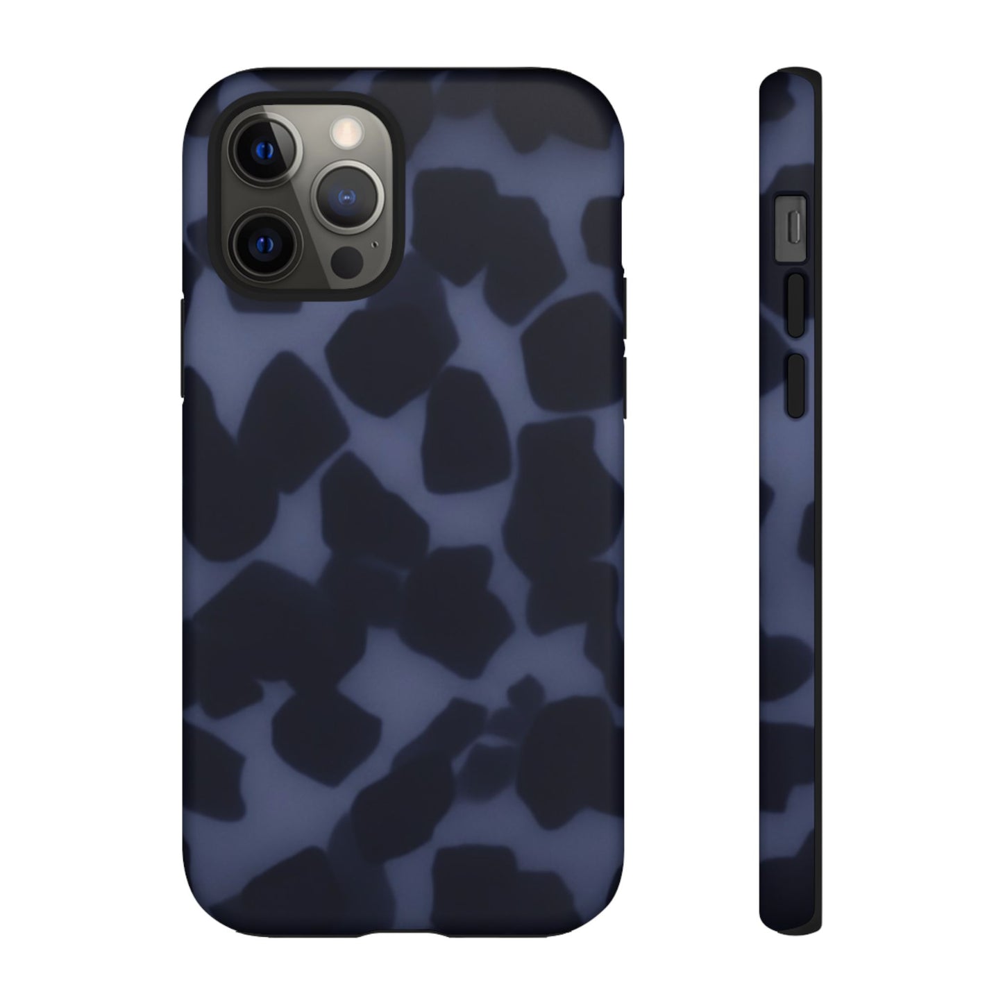 Jumbo Tortoise shell Navy Tuff Phone Case, Tough Cases with Sleek Modern Design for Protection, Gift for Tech Enthusiasts, Perfect for Any Occasion