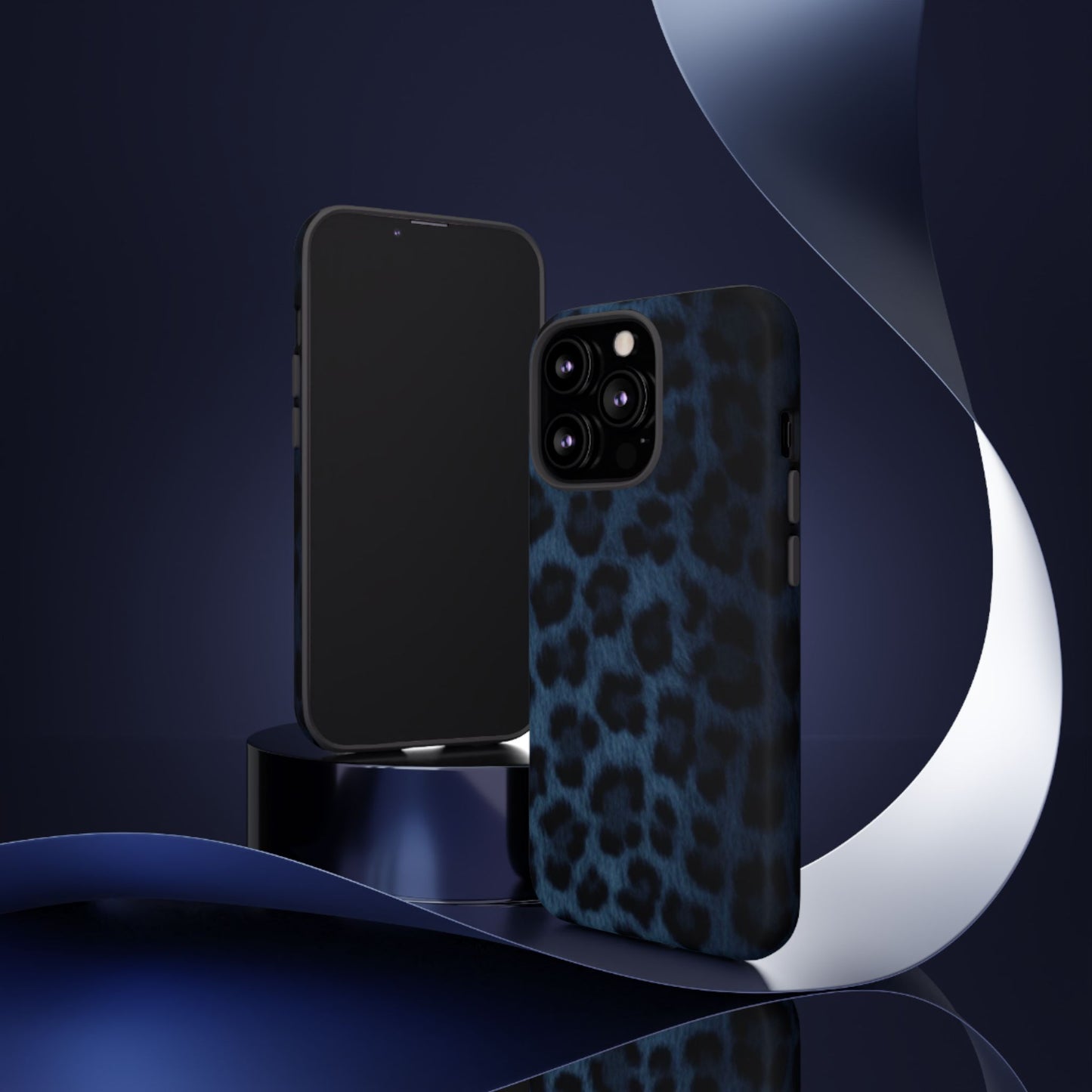 Blue Leopard print Stylish Phone Case with Leopard Print, Trendy Phone Cover for Fashion Lovers, Cute Gifts for Animal Print Fans, Durable Cell Phone [...]