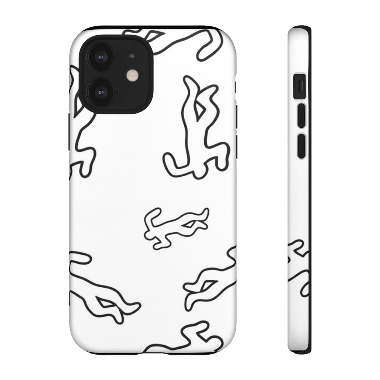 Chalk outline scene  Tough case Protectors, Trendy Cell Phone Cover, Unique Gift for Him or Her, Modern Art Accessory, Fun Design for All [...]