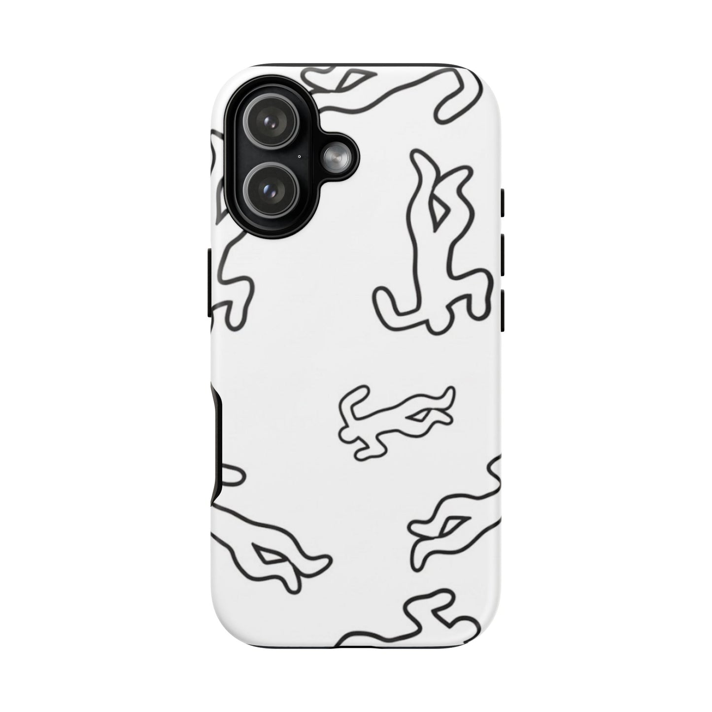 Chalk outline scene  Tough case Protectors, Trendy Cell Phone Cover, Unique Gift for Him or Her, Modern Art Accessory, Fun Design for All [...]