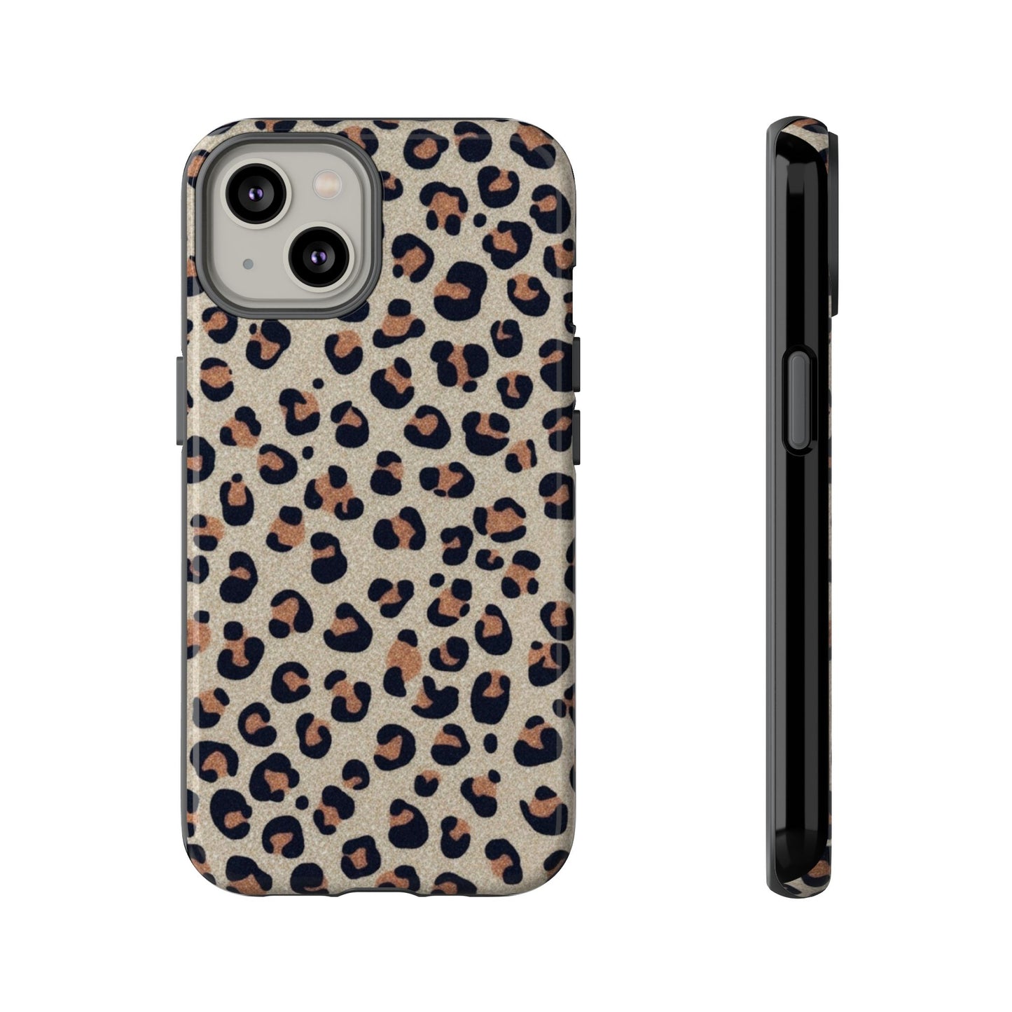 Leopard glitter Stylish Phone Case - Tough Cases with Chic Leopard Print Design, Animal Print Case, Trendy Cell Cover, Gifts for Her, Fashionable Tech [...]