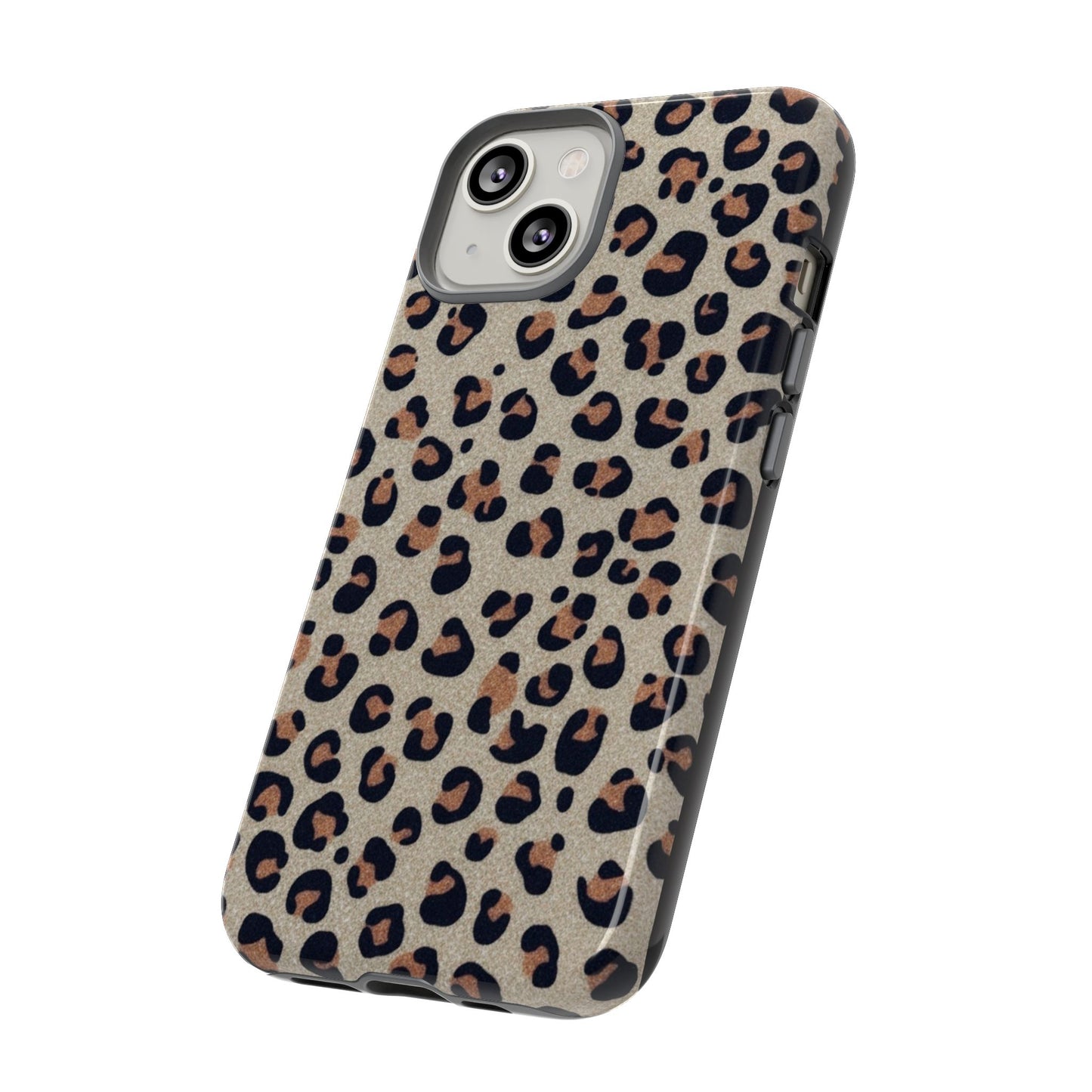 Leopard glitter Stylish Phone Case - Tough Cases with Chic Leopard Print Design, Animal Print Case, Trendy Cell Cover, Gifts for Her, Fashionable Tech [...]