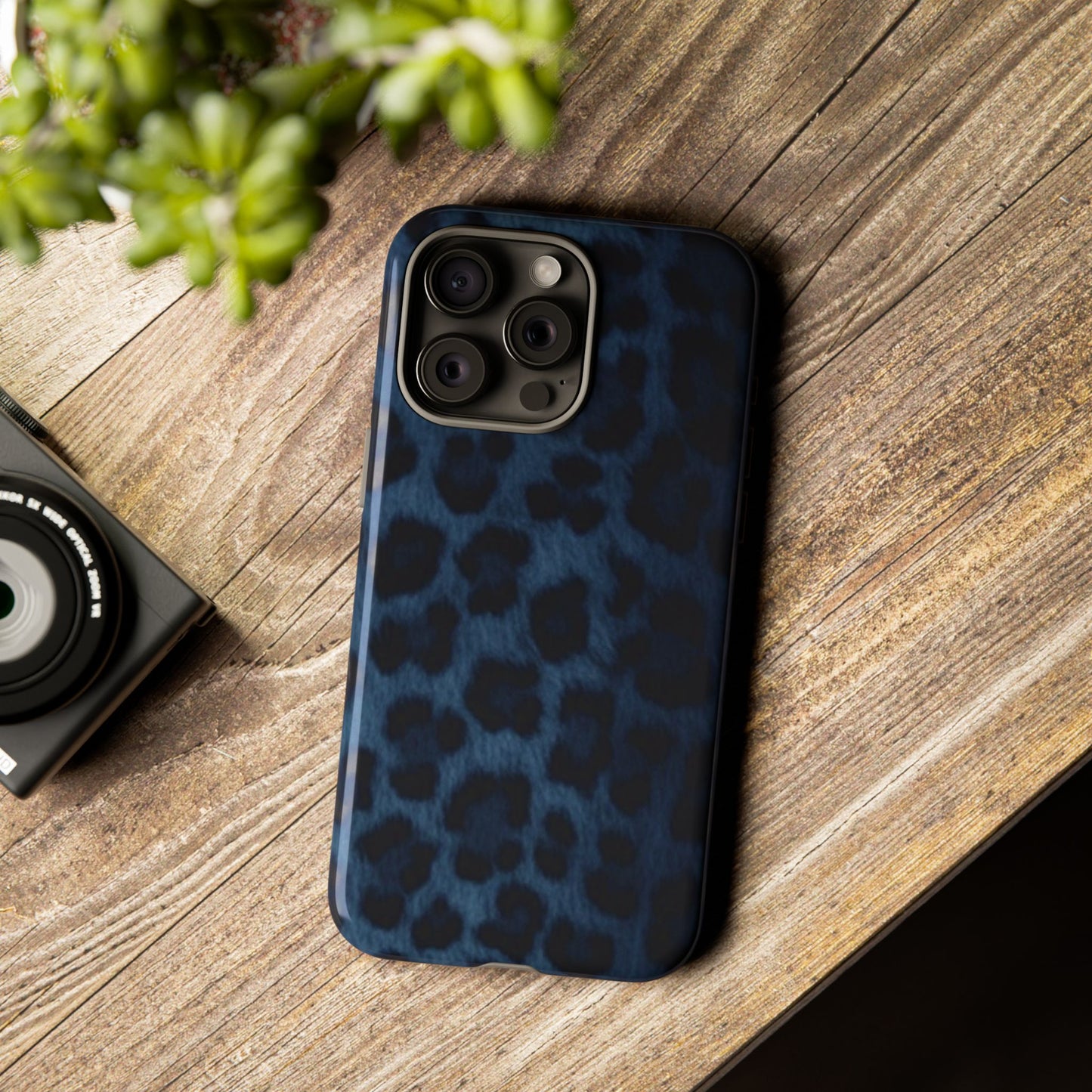 Blue Leopard print Stylish Phone Case with Leopard Print, Trendy Phone Cover for Fashion Lovers, Cute Gifts for Animal Print Fans, Durable Cell Phone [...]