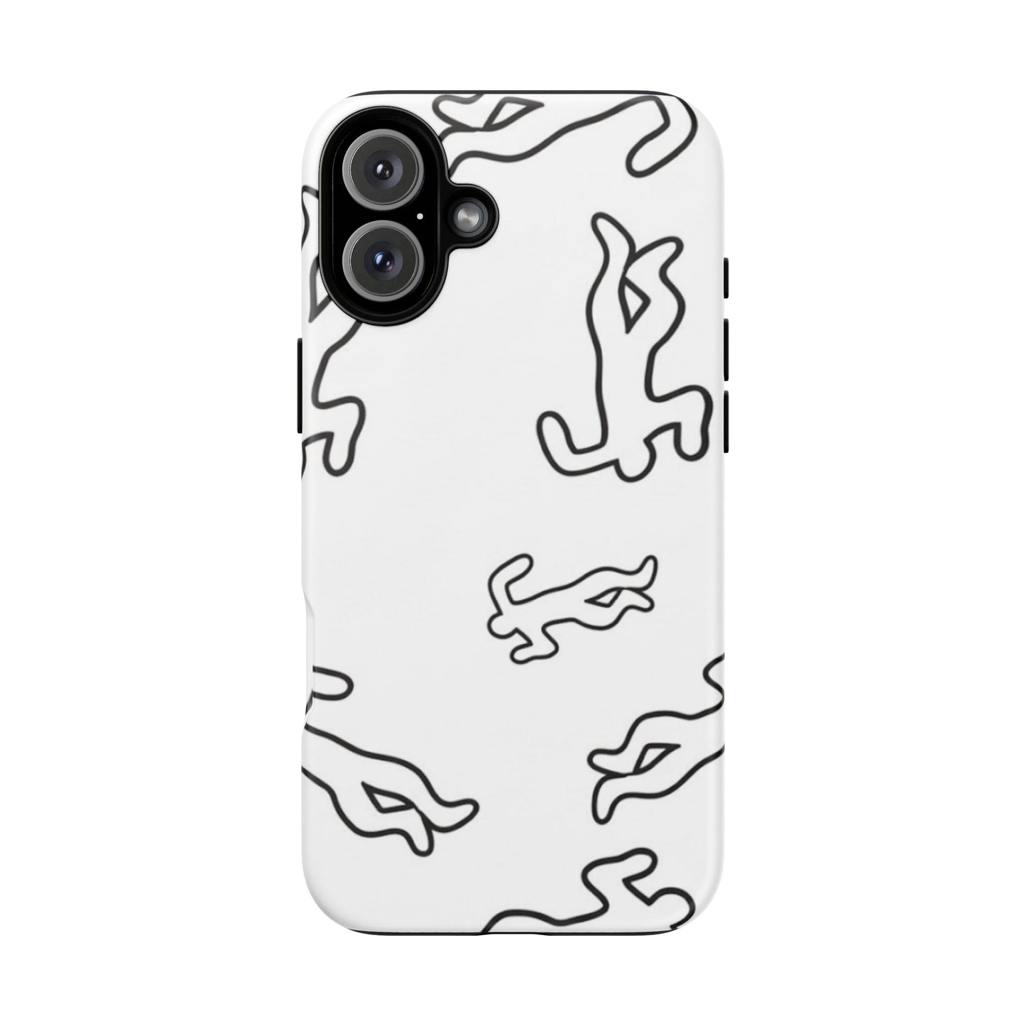 Chalk outline scene  Tough case Protectors, Trendy Cell Phone Cover, Unique Gift for Him or Her, Modern Art Accessory, Fun Design for All [...]