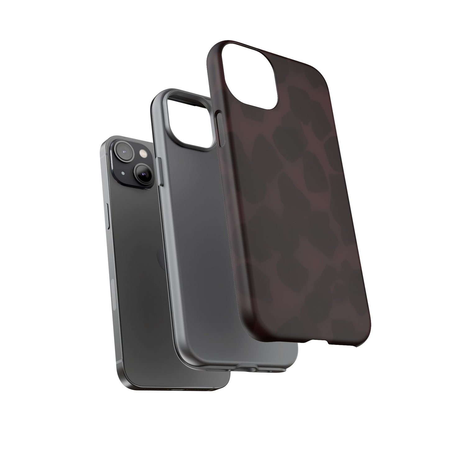Maroon Jumbo Tortoise shell Stylish Phone Cases, Durable Phone Cover, Cheetah Print Case, Trendy Mobile Accessories, Unique Gift Ideas