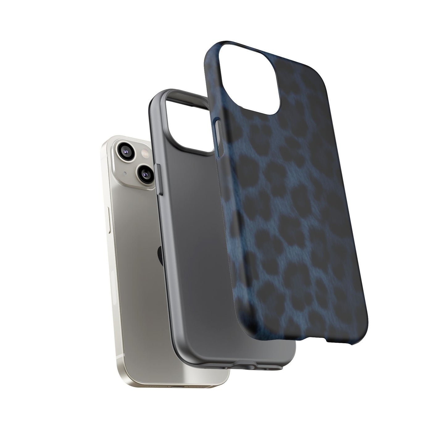 Blue Leopard print Stylish Phone Case with Leopard Print, Trendy Phone Cover for Fashion Lovers, Cute Gifts for Animal Print Fans, Durable Cell Phone [...]
