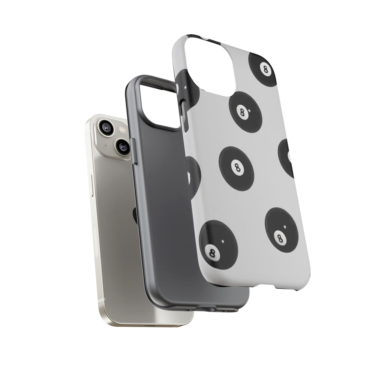 8-Ball case Design, Fun Gift , Durable Protection, Unique Accessory for Every Occasion