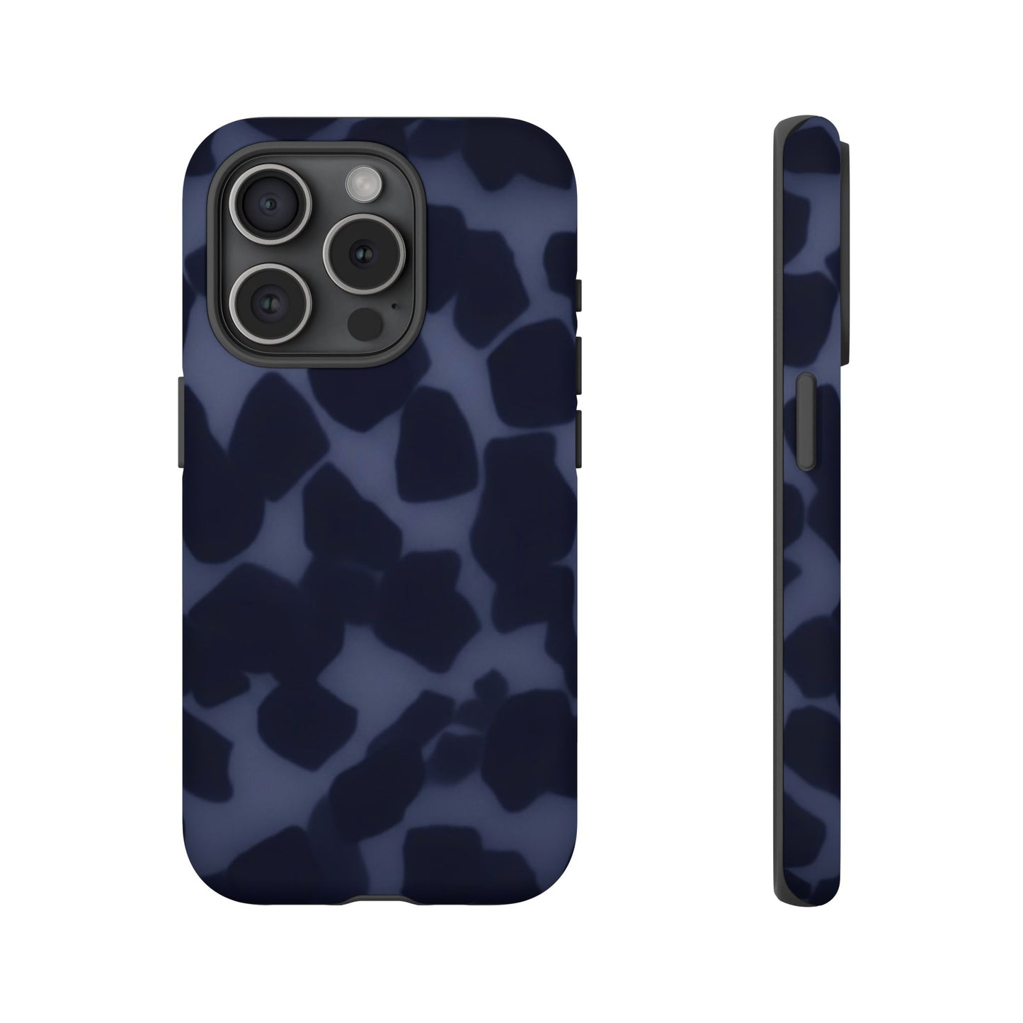 Jumbo Tortoise shell Navy Tuff Phone Case, Tough Cases with Sleek Modern Design for Protection, Gift for Tech Enthusiasts, Perfect for Any Occasion