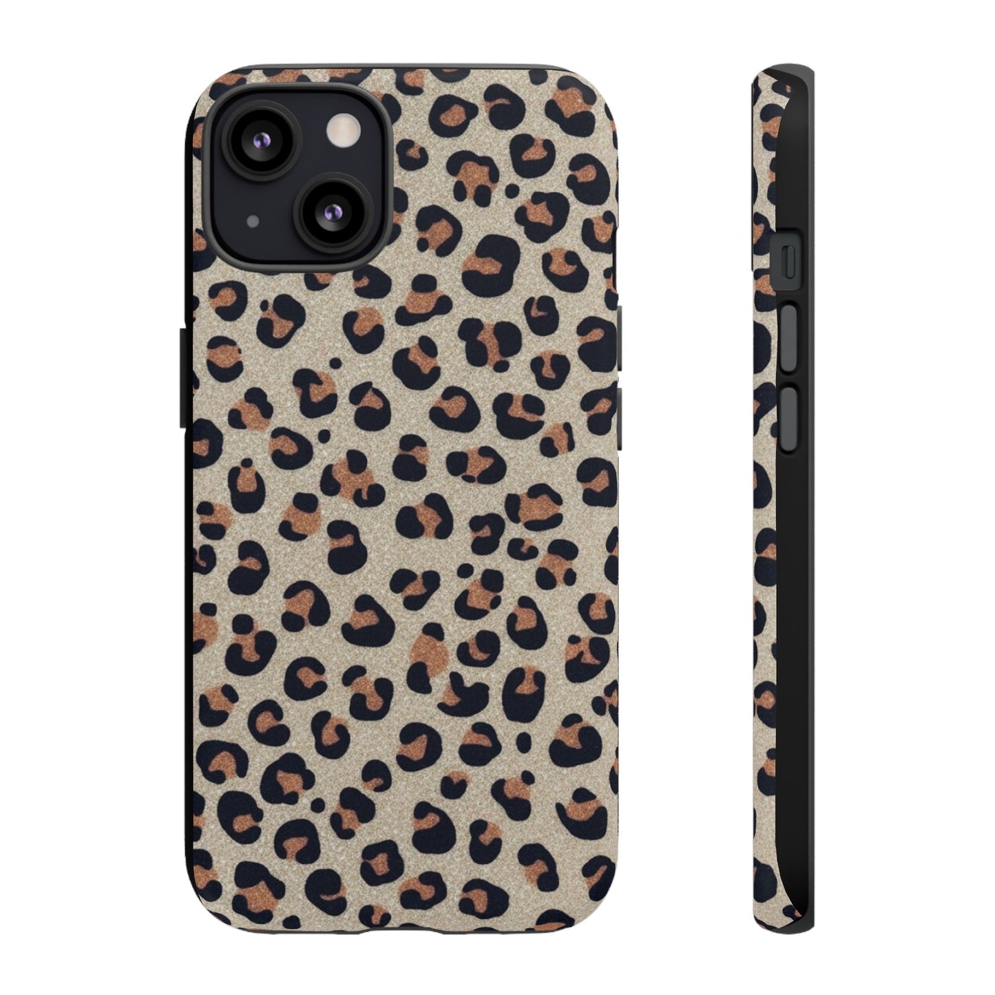 Leopard glitter Stylish Phone Case - Tough Cases with Chic Leopard Print Design, Animal Print Case, Trendy Cell Cover, Gifts for Her, Fashionable Tech [...]