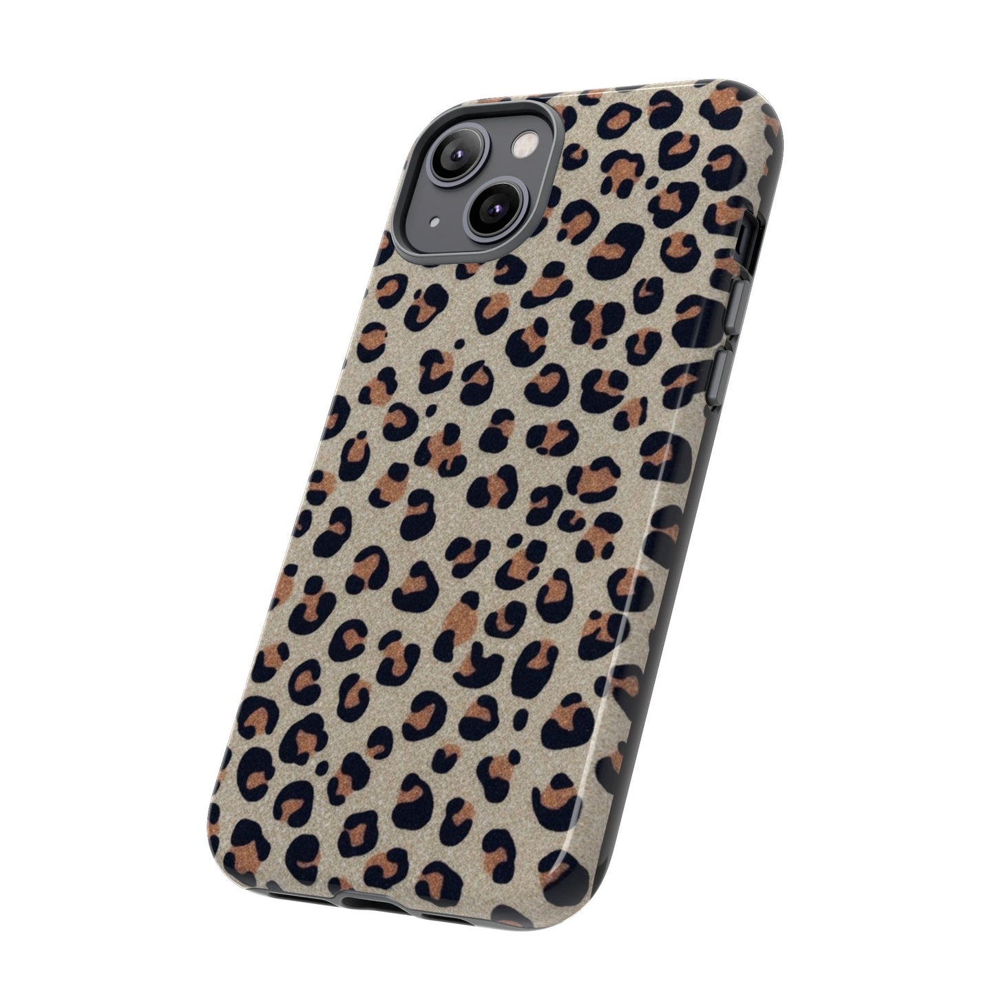 Leopard glitter Stylish Phone Case - Tough Cases with Chic Leopard Print Design, Animal Print Case, Trendy Cell Cover, Gifts for Her, Fashionable Tech [...]