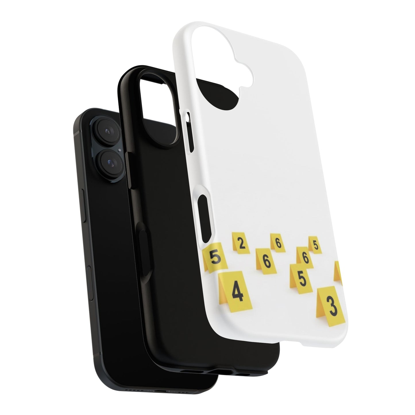 Scene marker Phone Case, Tough Protective Cover, Unique Gift for Detectives, Police Officers, Halloween, Funny Gift