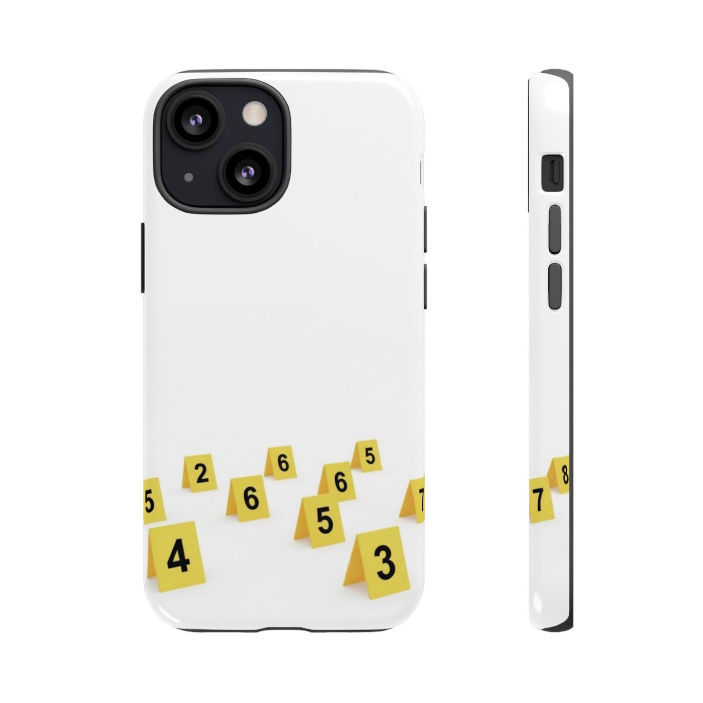 Scene marker Phone Case, Tough Protective Cover, Unique Gift for Detectives, Police Officers, Halloween, Funny Gift