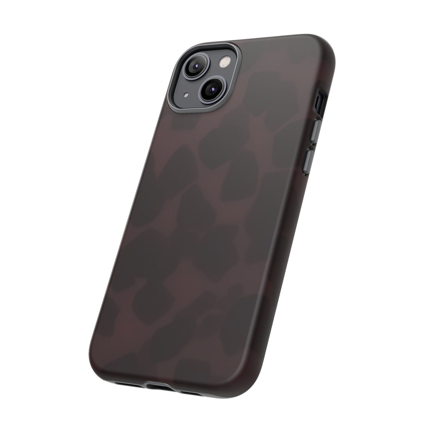 Maroon Jumbo Tortoise shell Stylish Phone Cases, Durable Phone Cover, Cheetah Print Case, Trendy Mobile Accessories, Unique Gift Ideas