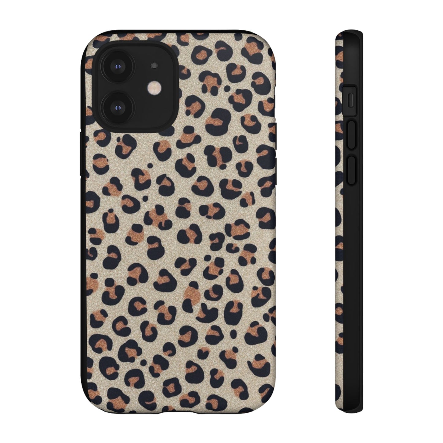 Leopard glitter Stylish Phone Case - Tough Cases with Chic Leopard Print Design, Animal Print Case, Trendy Cell Cover, Gifts for Her, Fashionable Tech [...]