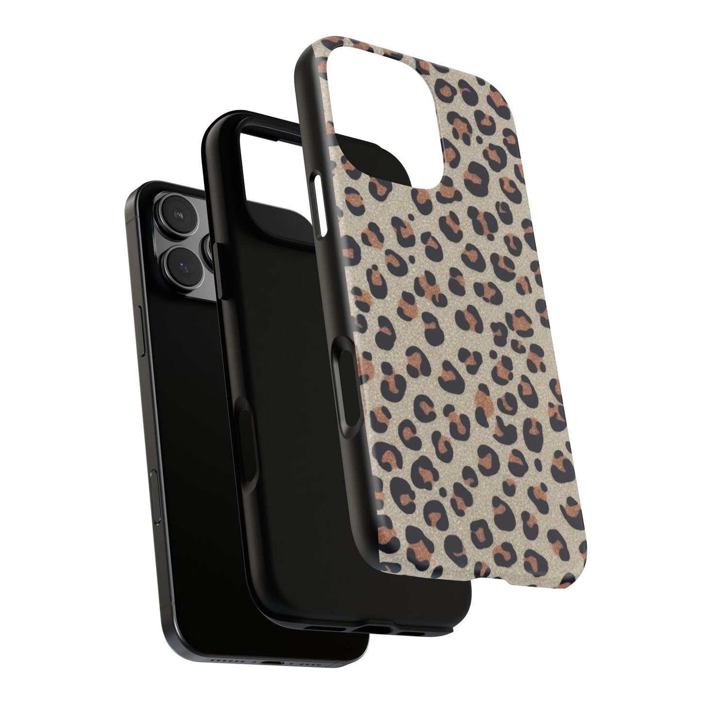 Leopard glitter Stylish Phone Case - Tough Cases with Chic Leopard Print Design, Animal Print Case, Trendy Cell Cover, Gifts for Her, Fashionable Tech [...]