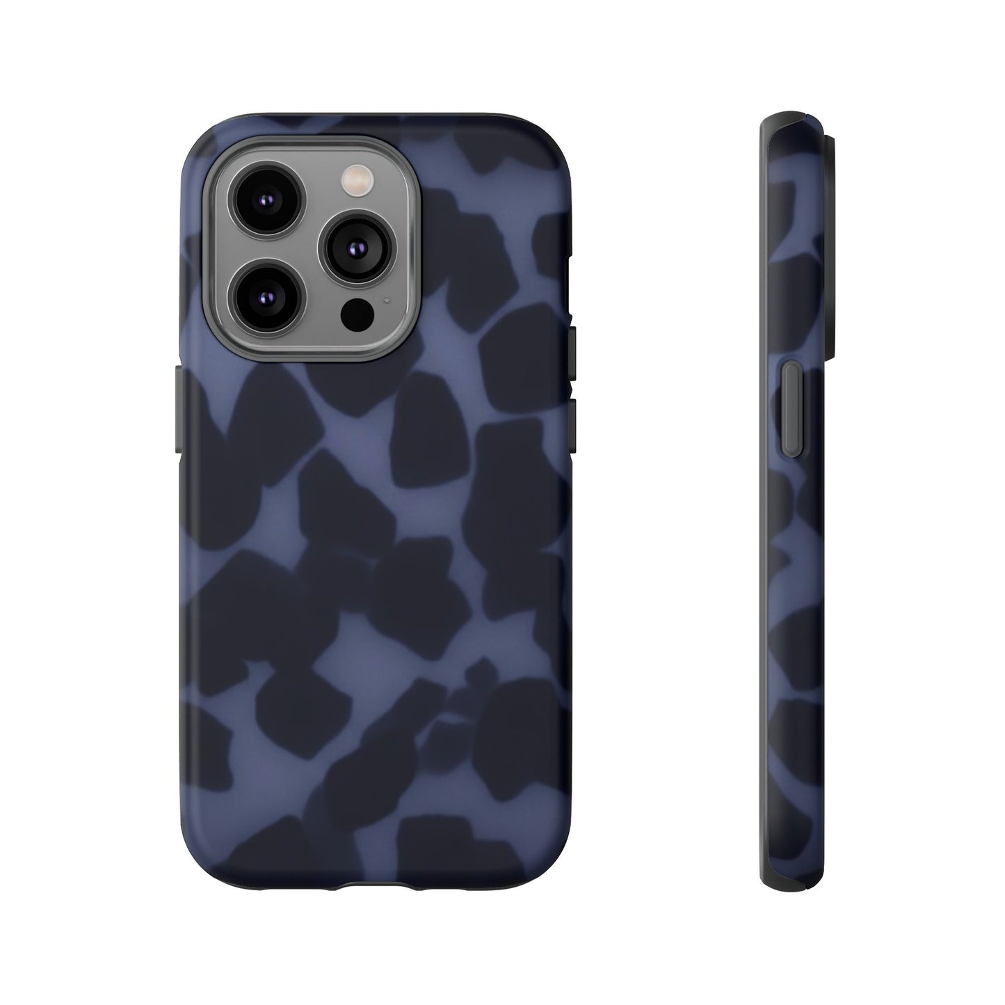 Jumbo Tortoise shell Navy Tuff Phone Case, Tough Cases with Sleek Modern Design for Protection, Gift for Tech Enthusiasts, Perfect for Any Occasion